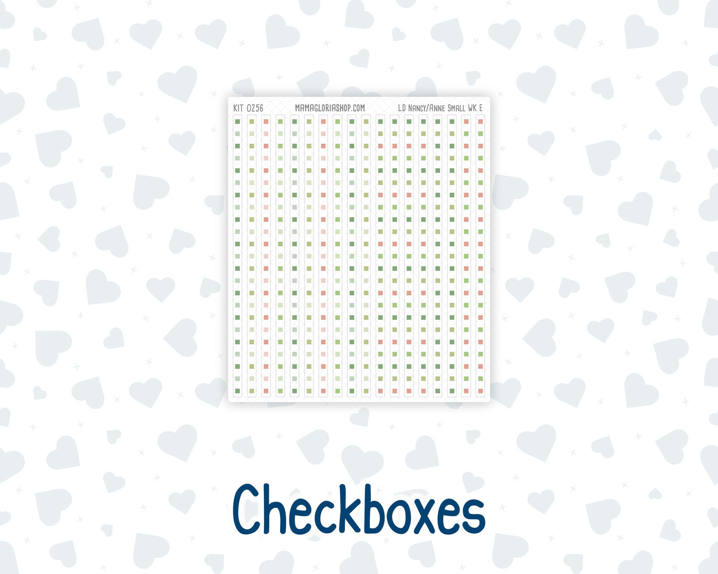 Kit 0256 - Laurel Denise The Nancy Planner Small - Weekly Kit - March - Froggy Luck