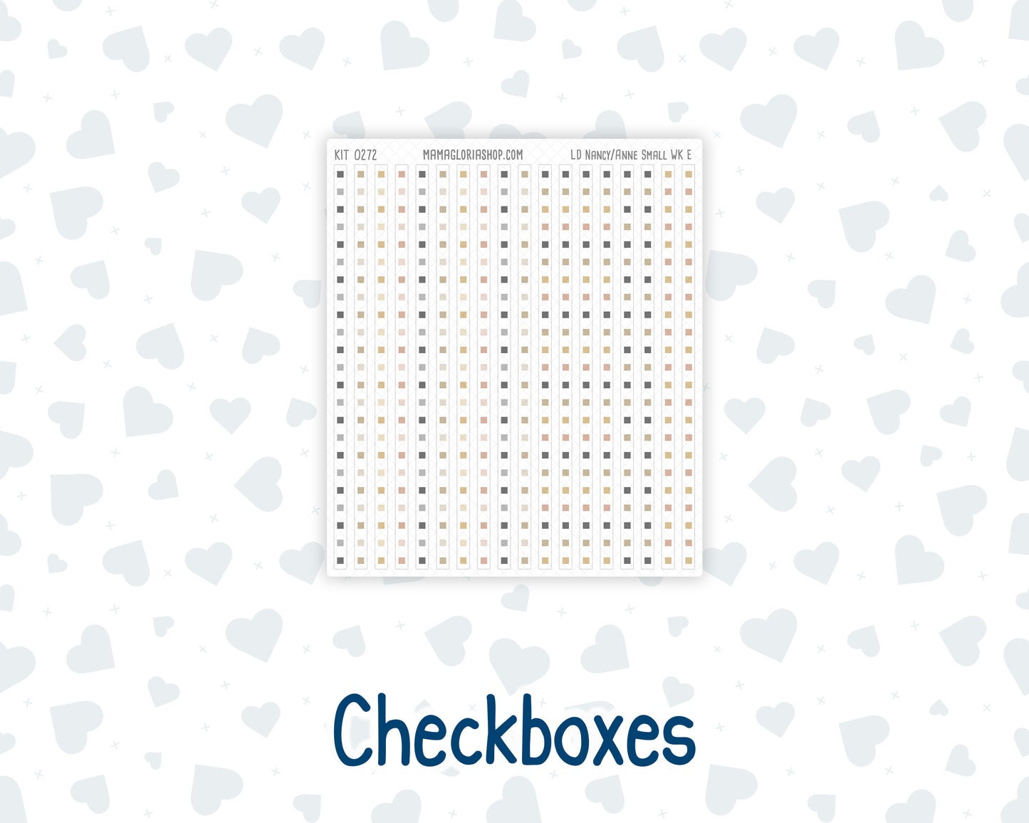 Kit 0272 - Laurel Denise The Nancy Planner Small - Weekly Kit - May - Graduation