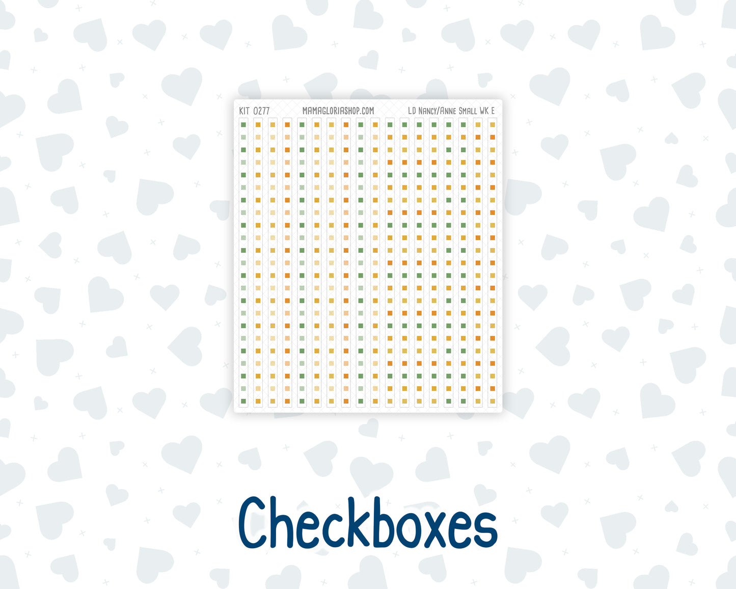 Kit 0277 - Laurel Denise The Nancy Planner Small - Weekly Kit - August - Sunflower Drama Club