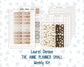 Kit 0303 - Laurel Denise The Anne Planner Small - Weekly Kit - November - Into The Woods