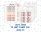 Kit 0293 - Laurel Denise The Anne Planner Small - Weekly Kit - September - Fleur de Provence