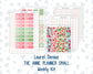 Kit 0276 - Laurel Denise The Anne Planner Small - Weekly Kit - July - Melon Crush