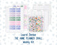 Kit 0258 - Laurel Denise The Anne Planner Small - Weekly Kit - March - Plant Therapy