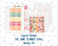 Kit 0271 - Laurel Denise The Anne Planner Small - Weekly Kit - June - Strawberry Shore