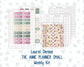 Kit 0307 - Laurel Denise The Anne Planner Small - Weekly Kit - December - Velvet Hearth