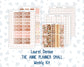 Kit 0296 - Laurel Denise The Anne Planner Small - Weekly Kit - September - Coffee Break