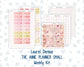 Kit 0294 - Laurel Denise The Anne Planner Small - Weekly Kit - September - Rosy Reveria