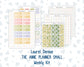 Kit 0280 - Laurel Denise The Anne Planner Small - Weekly Kit - Half Past Six In August