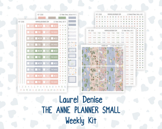 Kit 0266 - Laurel Denise The Anne Planner Small - Weekly Kit - May - Froggy Lake Picnic