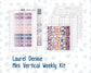 Kit 0236 - Laurel Denise Mini - Vertical - Weekly Kit - October - Sweet & Spooky