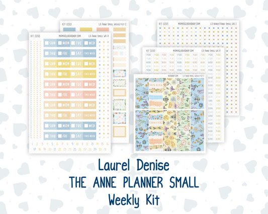 Kit 0265 - Laurel Denise The Anne Planner Small - Weekly Kit - May - Honeybee Sky