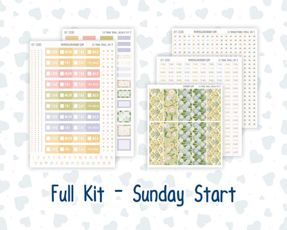 Kit 0280 - Laurel Denise The Anne Planner Small - Weekly Kit - Half Past Six In August