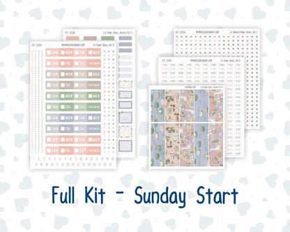 Kit 0266 - Laurel Denise The Anne Planner Small - Weekly Kit - May - Froggy Lake Picnic