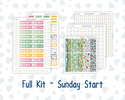 Kit 0267 - Laurel Denise The Anne Planner Small - Weekly Kit - May - Flowers For Mama