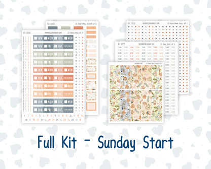 Kit 0300 - Laurel Denise The Anne Planner Small - Weekly Kit - October - Autumn Stroll