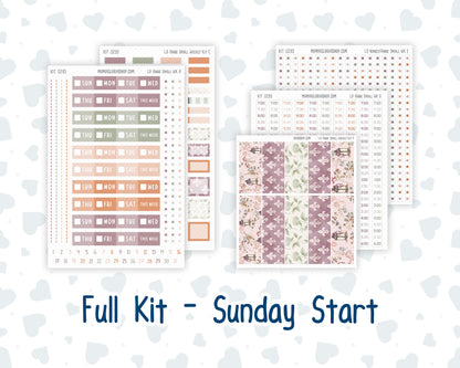 Kit 0293 - Laurel Denise The Anne Planner Small - Weekly Kit - September - Fleur de Provence