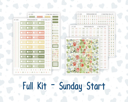 Kit 0295 - Laurel Denise The Anne Planner Small - Weekly Kit - September - Apple Harvest