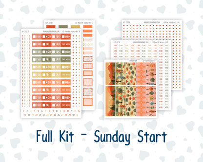 Kit 0239 - Laurel Denise Mini - Vertical - Weekly Kit - October - October Stroll