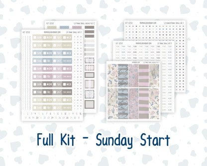 Kit 0250 - Laurel Denise The Anne Planner Small - Weekly Kit - Quiet January