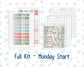 Kit 0245 - Laurel Denise Mini - Vertical - Weekly Kit - December - Vintage Christmas