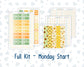 Kit 0277 - Laurel Denise The Anne Planner Small - Weekly Kit - August - Sunflower Drama Club