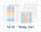 Kit 0305 - Laurel Denise The Anne Planner Small - Weekly Kit - December - Sugarplum Parade