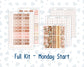 Kit 0296 - Laurel Denise The Anne Planner Small - Weekly Kit - September - Coffee Break