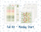 Kit 0295 - Laurel Denise The Anne Planner Small - Weekly Kit - September - Apple Harvest