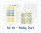 Kit 0274 - Laurel Denise The Anne Planner Small - Weekly Kit - July - Sunny Lemon Shore