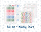 Kit 0306 - Laurel Denise The Anne Planner Small - Weekly Kit - December - Jolly Mischief