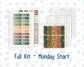 Kit 0242 - Laurel Denise Mini - Vertical - Weekly Kit - November - Cottage Autumn