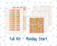 Kit 0233 - Laurel Denise Mini - Vertical - Weekly Kit - September - Cinnamon Days