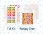 Kit 0240 - Laurel Denise Mini - Vertical - Weekly Kit - November - Cozy Thanksgiving