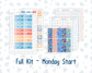 Kit 0268 - Laurel Denise The Anne Planner Small - Weekly Kit - June - Sea Sweeties