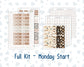 Kit 0303 - Laurel Denise The Anne Planner Small - Weekly Kit - November - Into The Woods