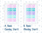 Kit 0230 - Laurel Denise Mini - Vertical - Weekly Kit - August - School Daze