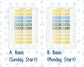 Kit 0274 - Laurel Denise The Anne Planner Small - Weekly Kit - July - Sunny Lemon Shore