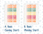 Kit 0271 - Laurel Denise The Anne Planner Small - Weekly Kit - June - Strawberry Shore