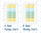 Kit 0227 - Laurel Denise Mini - Vertical - Weekly Kit - July - Lemon Grove