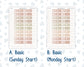 Kit 0301 - Laurel Denise The Anne Planner Small - Weekly Kit - November - Sunday Comfort