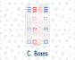 Kit 0273 - Laurel Denise The Anne Planner Small - Weekly Kit - July - Americana In Bloom