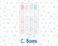 Kit 0246 - Laurel Denise Mini - Vertical - Weekly Kit - December - Gingerbread Sweets