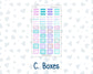 Kit 0230 - Laurel Denise Mini - Vertical - Weekly Kit - August - School Daze