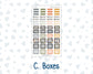Kit 0238 - Laurel Denise Mini - Vertical - Weekly Kit - October - Starry Autumn Nights