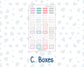 Kit 0225 - Laurel Denise Mini - Vertical - Weekly Kit - July - Carnival Joy