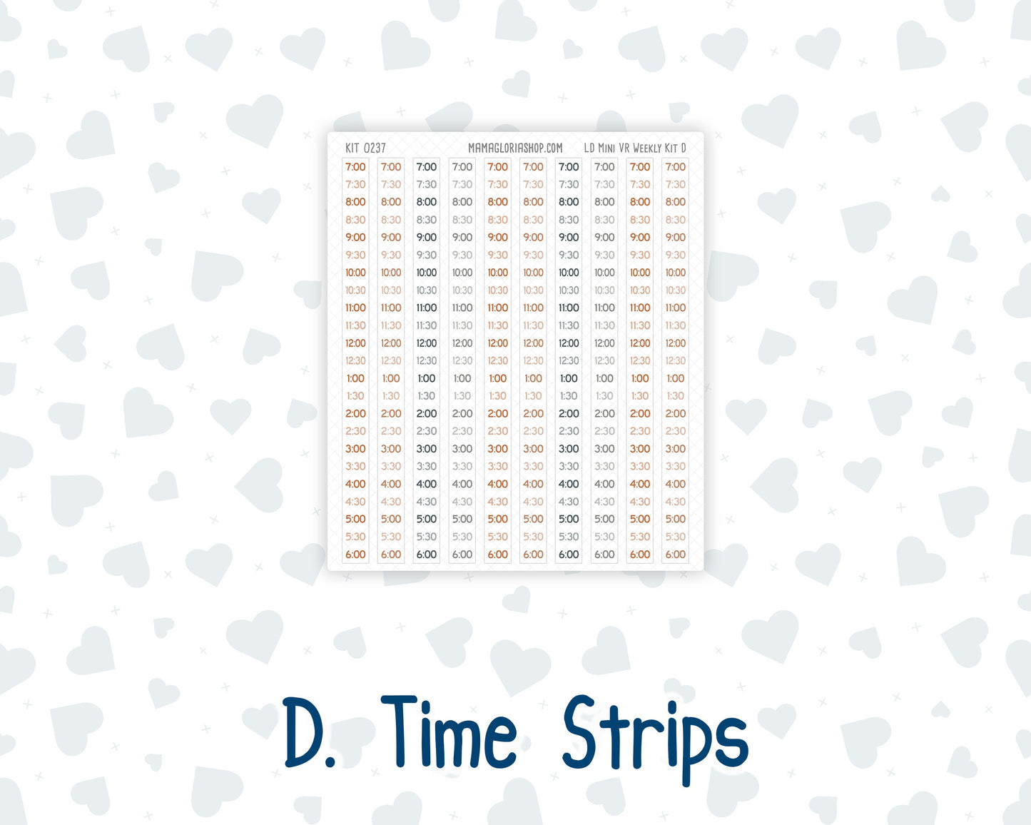 Kit 0237 - Laurel Denise Mini - Vertical - Weekly Kit - October - Forest Folk