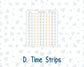 Kit 0226 - Laurel Denise Mini - Vertical - Weekly Kit - July - Tropical Whimsy