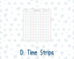 Kit 0262 - Laurel Denise The Anne Planner Small - Weekly Kit - April - Spring Puffs