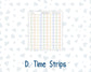 Kit 0229 - Laurel Denise Mini - Vertical - Weekly Kit - August - Golden Faces