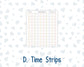 Kit 0280 - Laurel Denise The Anne Planner Small - Weekly Kit - Half Past Six In August